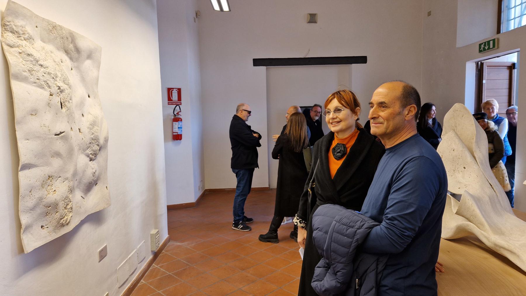 Monica Acciarri con Giuliano Giuliani