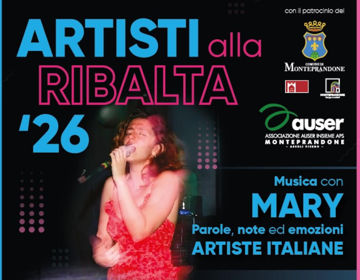 Per 'Artisti alla Ribalta', sabato 11 aprile sul palco del Pacetti salgono Mary e Giovanni Andrenacci 