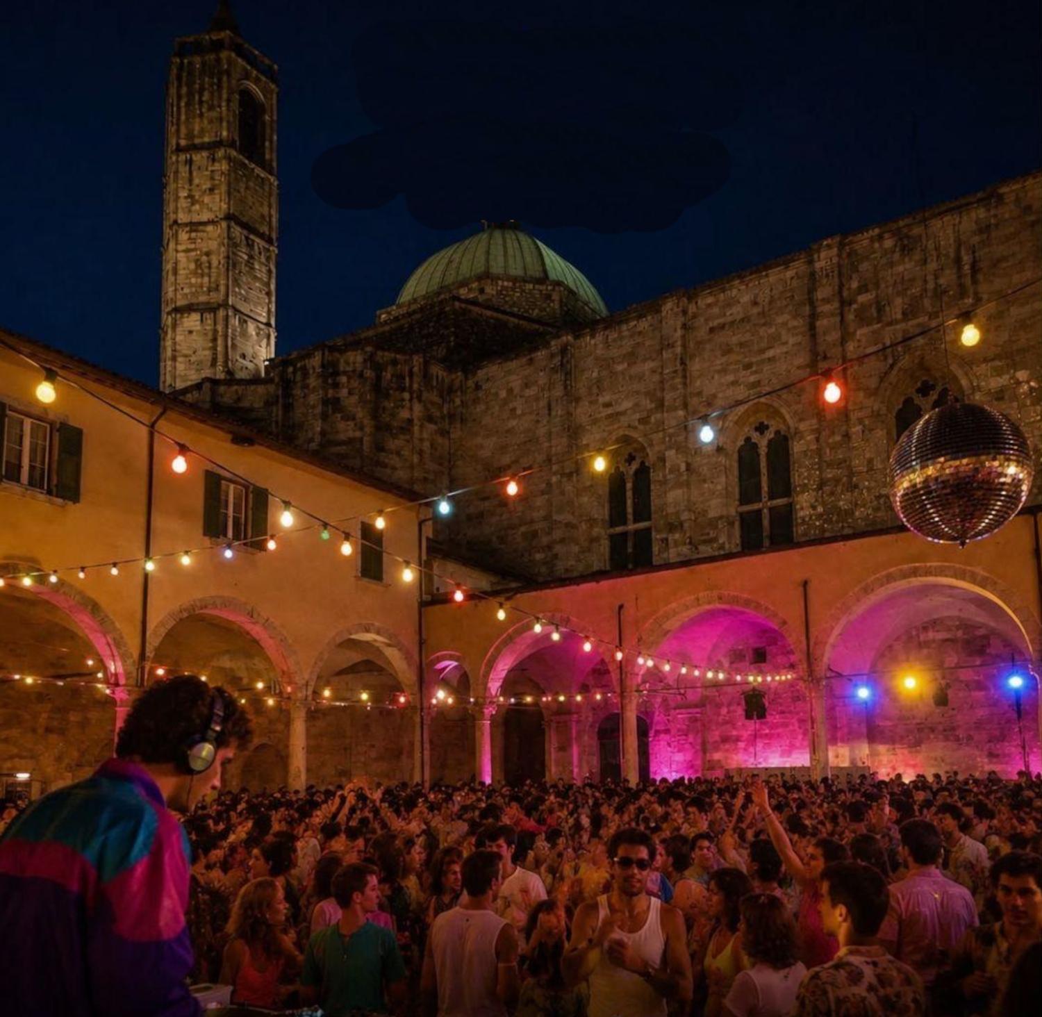 Ascoli, il Chiostro di San Francesco si accende con 'The Last Dance': musica revival e DJ set il 18 luglio