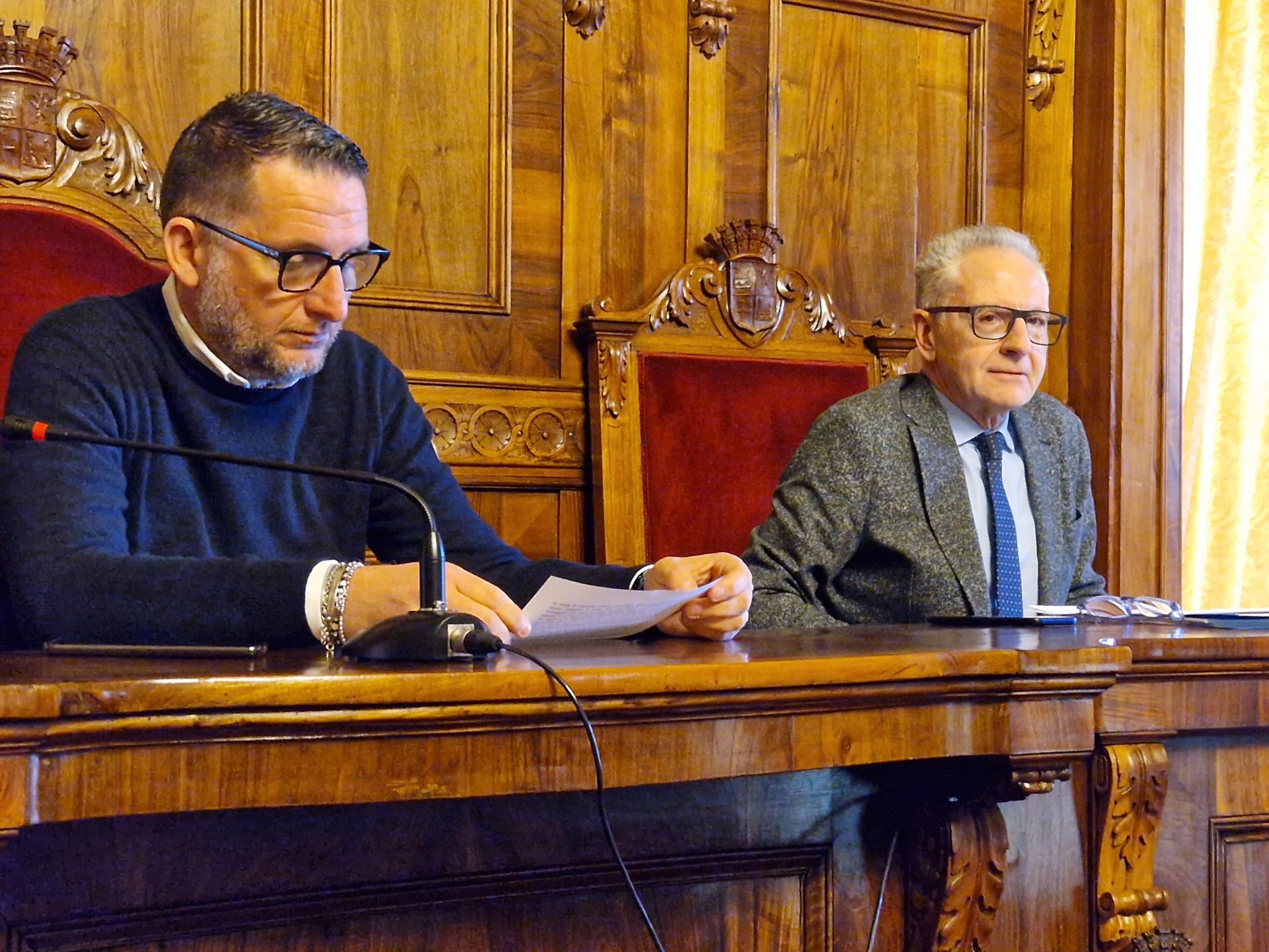 Sergio Loggi e segretario Locandro
