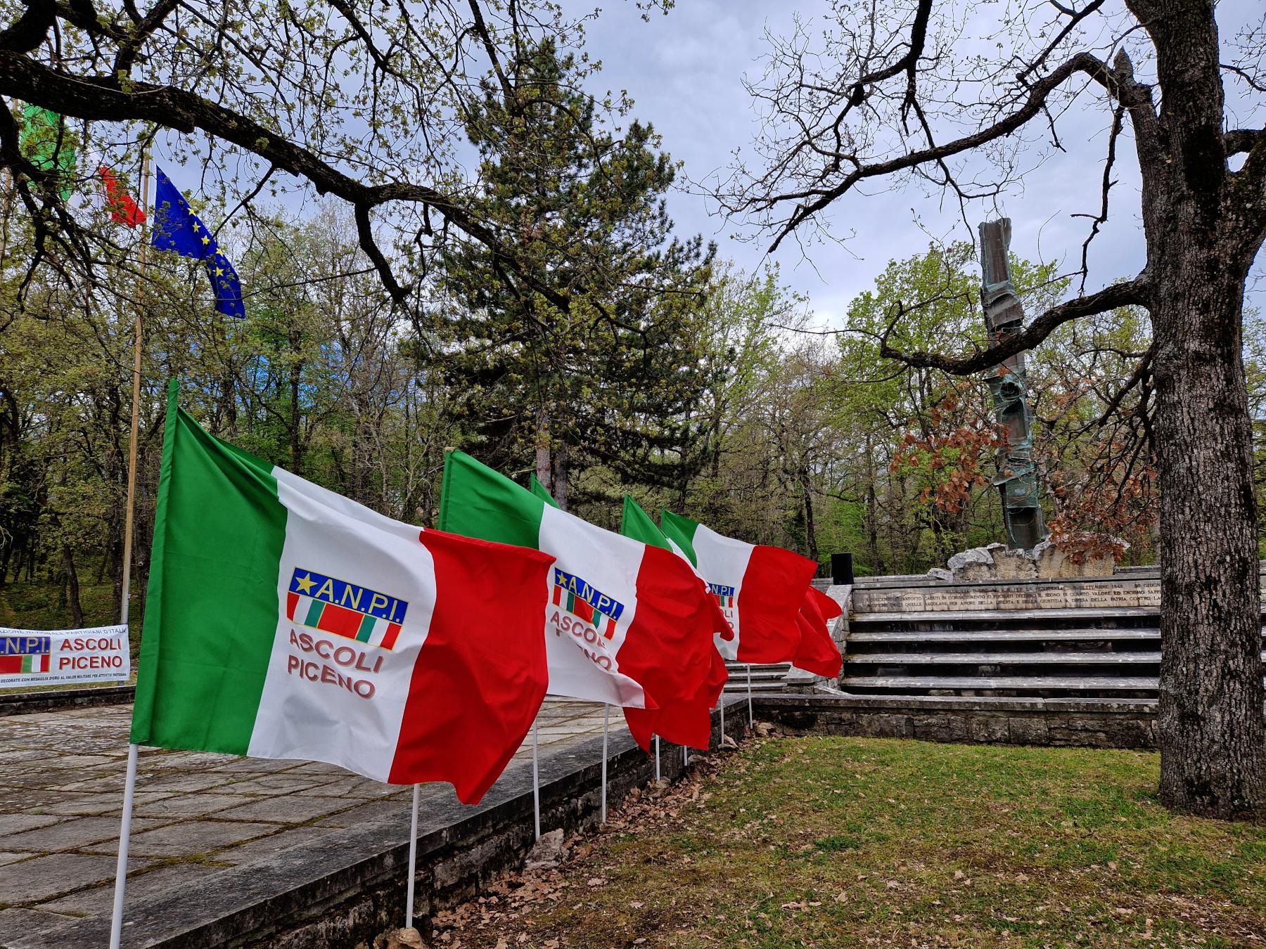 La Festa di Liberazione del 25 Aprile 2023 sul Sacrario di Colle San Marco