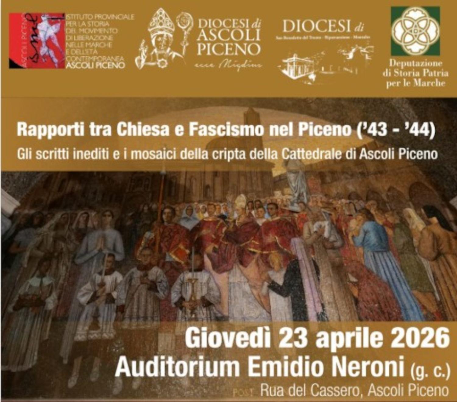 'Rapporti tra Chiesa e Fascismo nel Piceno (’43-’44)'