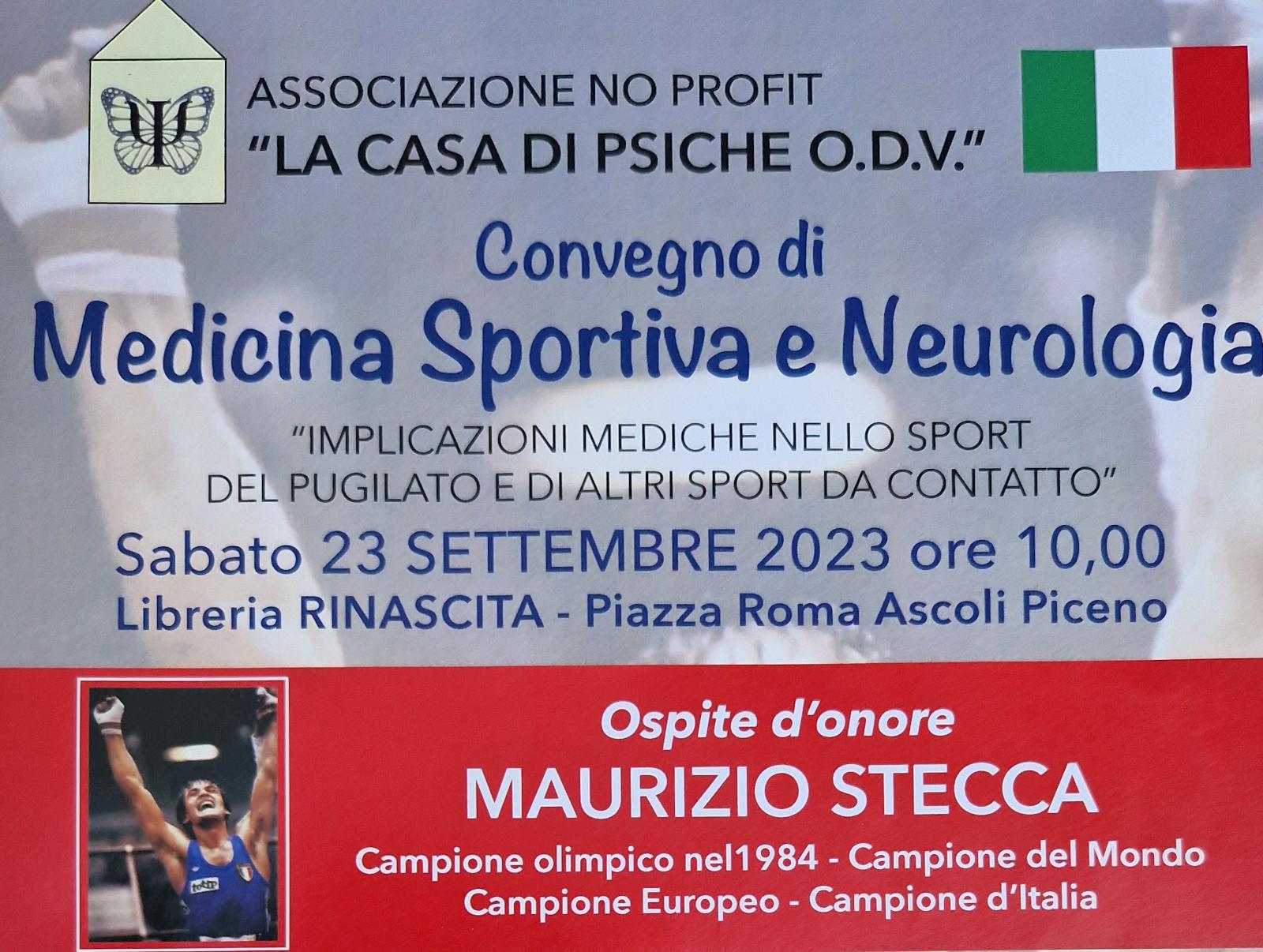 La casa di Psiche organizza 'Implicazioni mediche nello sport del pugilato e di altri sport da contatto' 