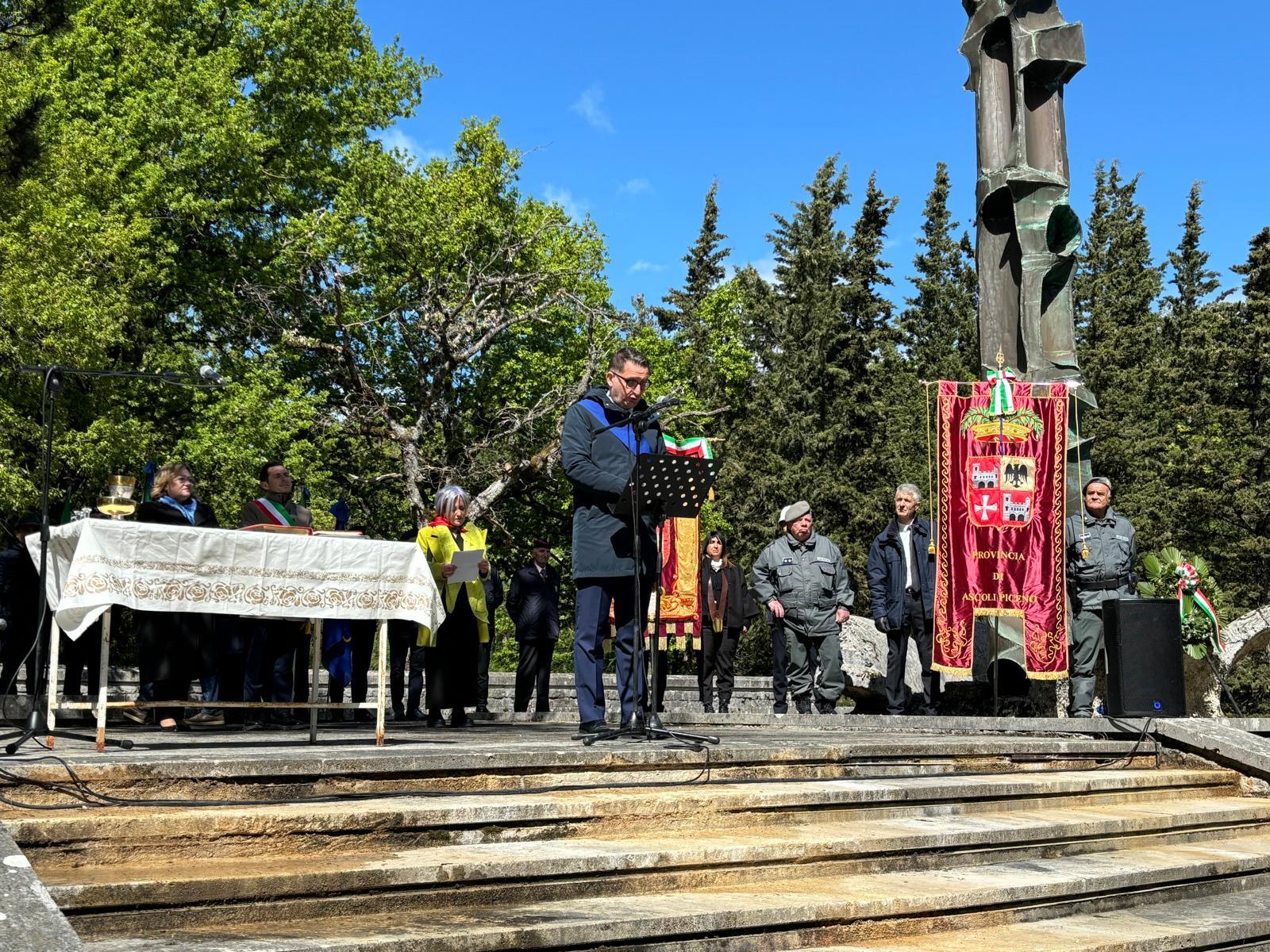 Celebrata la ricorrenza del 25 aprile ad Ascoli e San Marco 