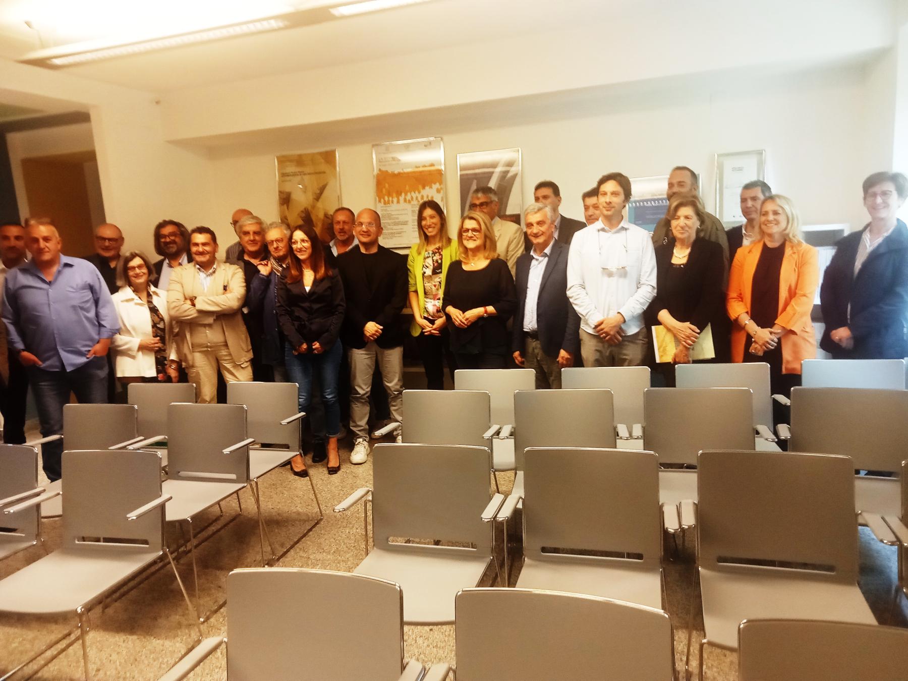 Incontro tra i rappresentanti degli ordini professionali delle 4 regioni del cratere con il Commissario Guido Castelli