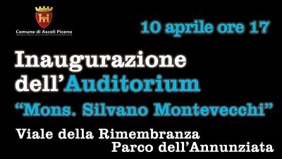 Si inaugura l'auditorium Montevecchi