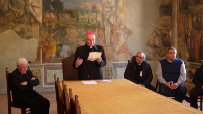 Mons. Conti annuncia il nuovo Vescovo D'Ercole