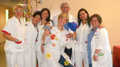 Far sorridere i piccoli pazienti di Pediatria