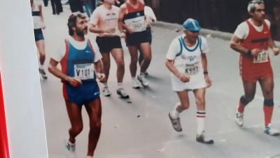 Giacomo Balducci ha iniziato la sua maratona eterna