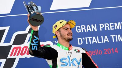 Fenati fa il tris con il Gran Premio d'Italia