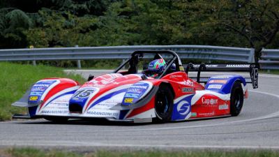 Faggioli è primo nelle prove ufficiali della cronoscalata