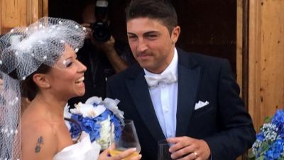 Francesco Balloni convola a nozze con la graziosa Marzia