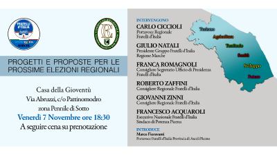 Programma per le regionali 2015 di Fratelli d'Italia