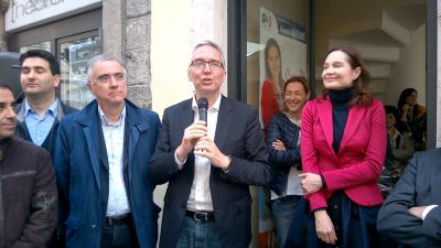 Inaugurata la sede elettorale di Monica Acciarri