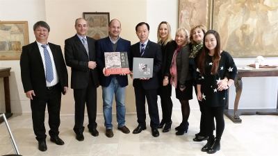 Visita di un importante esponente del Governo Cinese allo Spontini