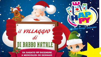 Babbo Natale al 'Centro Happy' in corso Mazzini