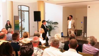 Prima uscita pubblica del sindaco Marco Fioravanti 'in modalità ascolto' alla presentazione della procedura per il Piano triennale della Fondazione Carisap