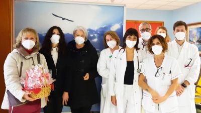 Il San Valentino dello Iom nei reparti di Oncologia degli ospedali dell'Asur Area Vasta 5