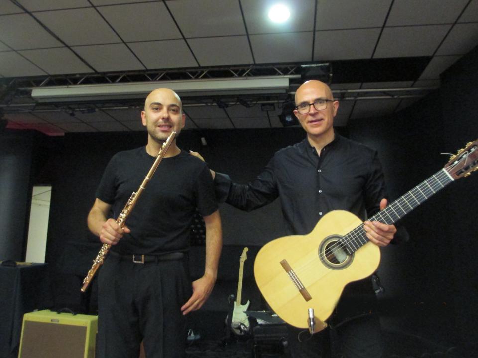 42° Festival “Nuovi Spazi Musicali”, martedì 26 Ottobre il 4° concerto con Andrea Biagini al flauto e Luigi Sini alla chitarra